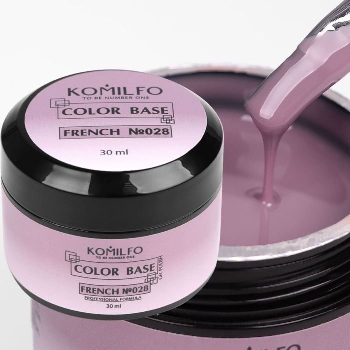 База Komilfo Color French Base 028, 30мл