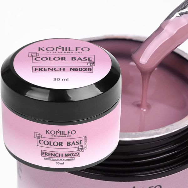 База Komilfo Color French Base 029, 30мл