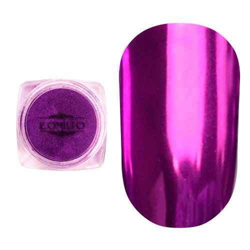 Втирка металлик Komilfo Mirror Powder №008, фиолетовый, 0,5 г