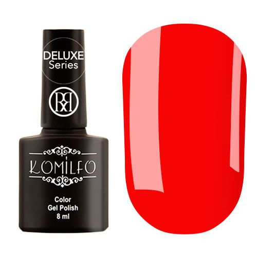Гель-лак Komilfo Rior Collection №001 (классический красный, эмаль), 8 мл