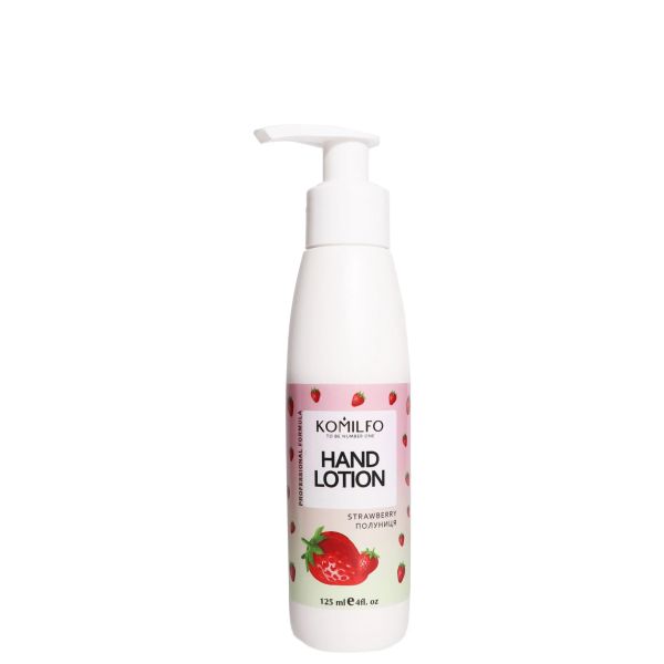 Komilfo Hand Lotion Strawberry  лосьйон для рук полуниця, 125 мл