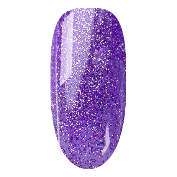 Гель-лак D.I.S Nails  Laser Red 7.5мл 06 світлий фіолетовий мікроблиск