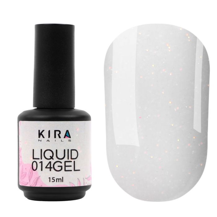 Рідкий гель Kira Nails Liquid Gel 014, 15 мл