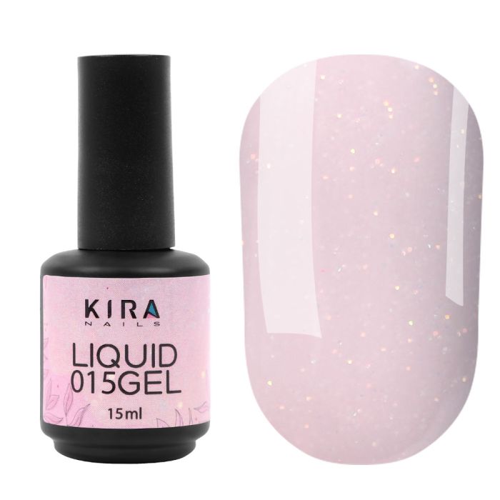 Рідкий гель Kira Nails Liquid Gel 015, 15 мл