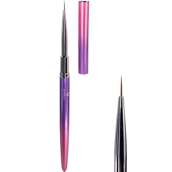 Двосторонній пензлик DNKa’ 06 Liner Gel Brush