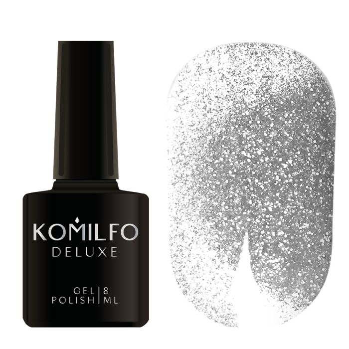 Гель-лак Komilfo Luminous Cat Eye світловідбиваюче кошаче око №2 8мл