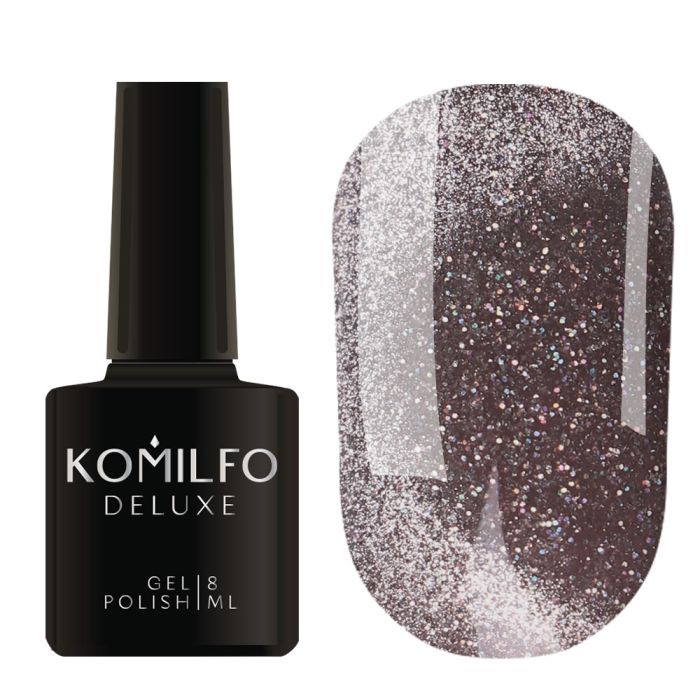 Гель-лак Komilfo Luminous Cat Eye світловідбиваюче кошаче око №3 8мл