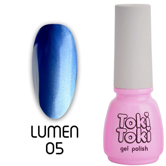 Гель-лак шовковий котик Toki-Toki Lumen 5мл LU05