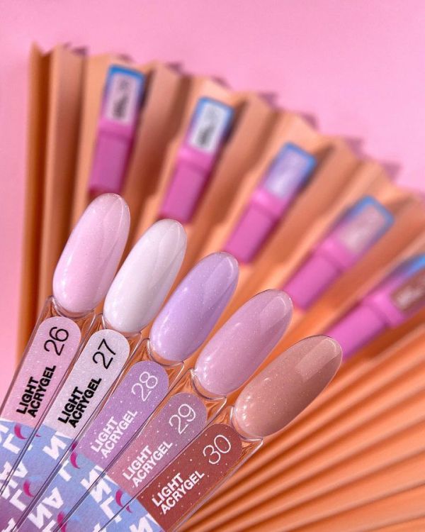 Рідкий Акрил Гель Luna Light Acrygel з мікроблиском 13мл