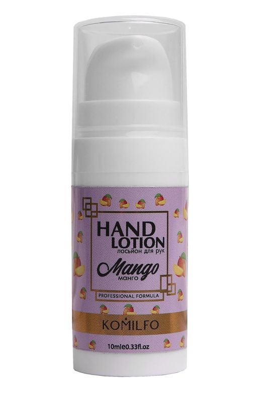 Komilfo Hand Lotion Mango  лосьйон для рук манго, 10 мл