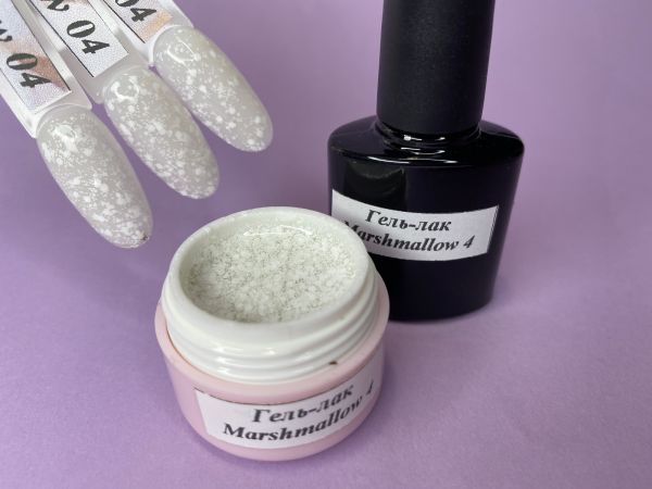 Гель-лак на розлив 5г Marshmallow №4 баночка