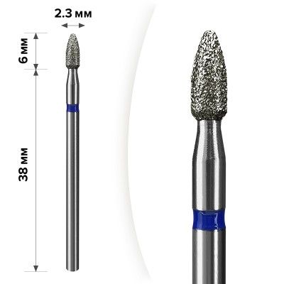 Алмазна насадка Mart М-057  куля Blue 2,5*6