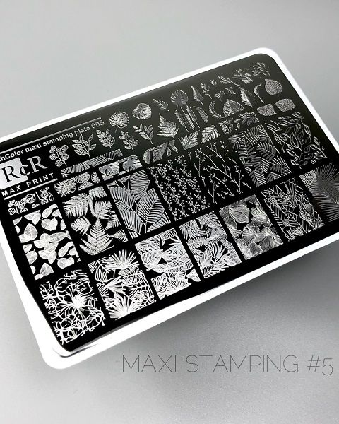 Пластина для стемпинга RichColor MAX PRINT 05