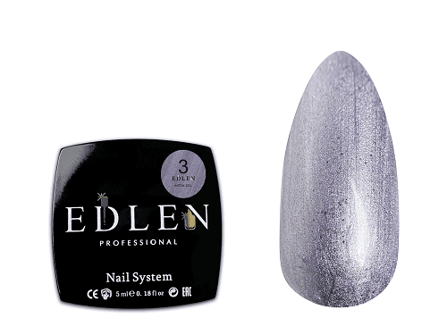 Металева гель-краска Edlen Metal Gel №03 Lilac 5г