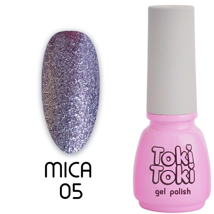 Гель-лак Toki-Toki Mica № 005 бузковий  5мл