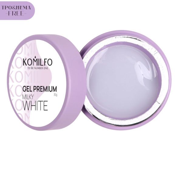 Гель Komilfo Gel Premium Milky White, 30г