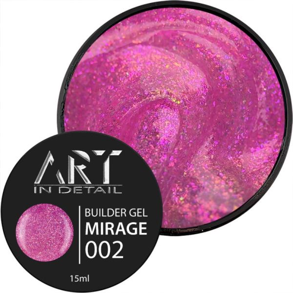 Гель ART Builder Gel MIRAGE 002, 15мл