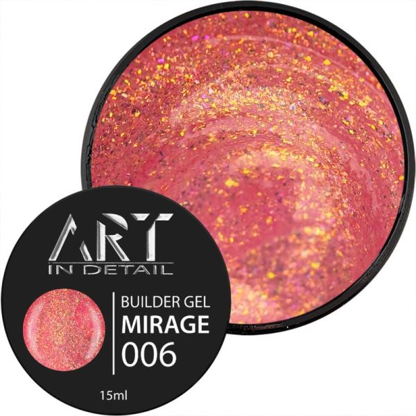 Гель ART Builder Gel MIRAGE 006, 15мл