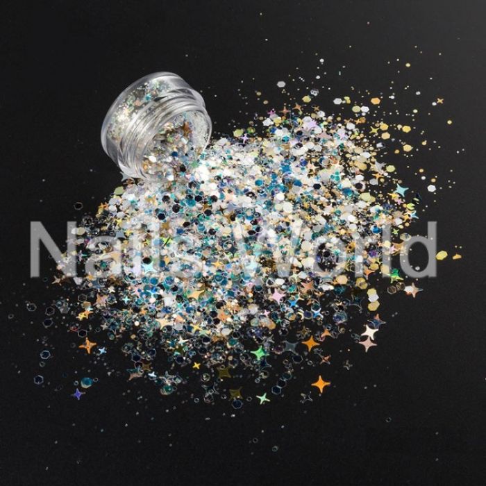 Мікс Різдвяний Nails World №010
