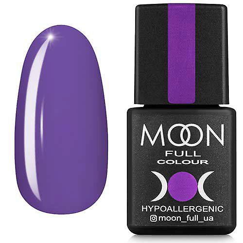 Гель-лак MOON FULL color Gel polish №160 (светлая лаванда, эмаль), 8 мл