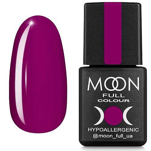 Гель-лак MOON FULL color Gel polish №170 (свекольный светлый, эмаль), 8 мл