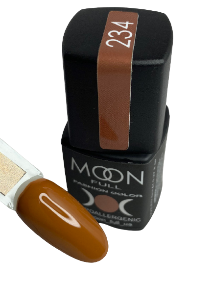 Гель-лак MOON FULL color Gel polish №234 молочний шоколад