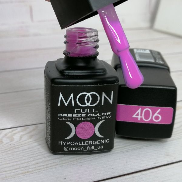 Гель-лак Moon Full Beeze 406 8мл