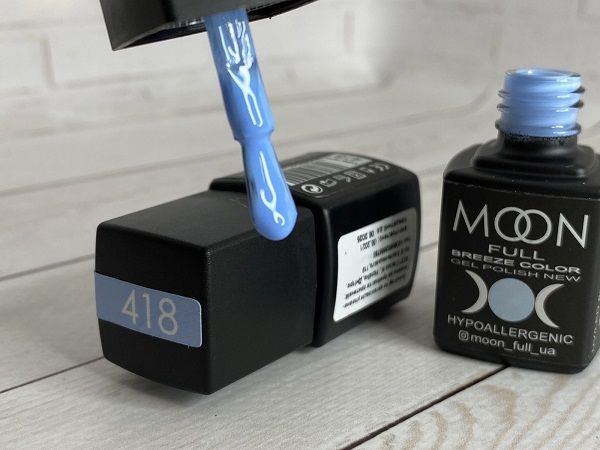 Гель-лак Moon Full Beeze 418 8мл