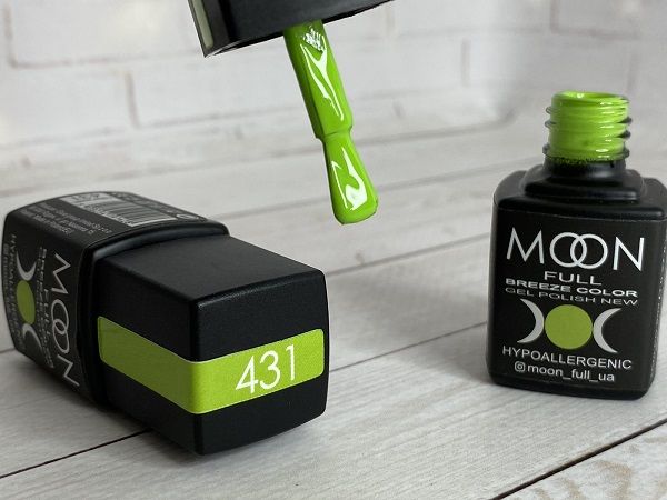 Гель-лак Moon Full Beeze 431 8мл