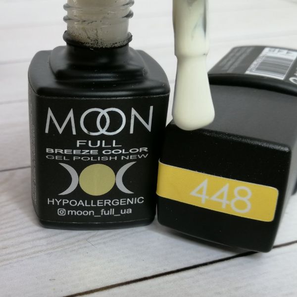 Гель-лак Moon Full Beeze 448 8мл