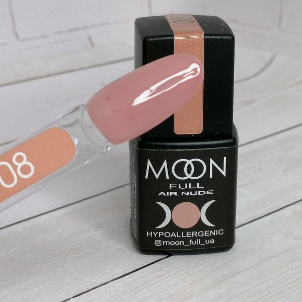Гель-лак Moon Full Air Nude 08 8мл