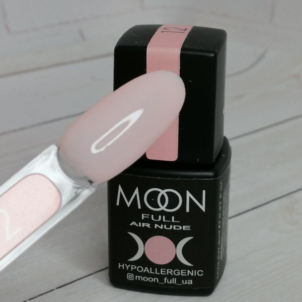 Гель-лак Moon Full Air Nude 12 8мл