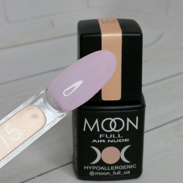 Гель-лак Moon Full Air Nude 15 8мл
