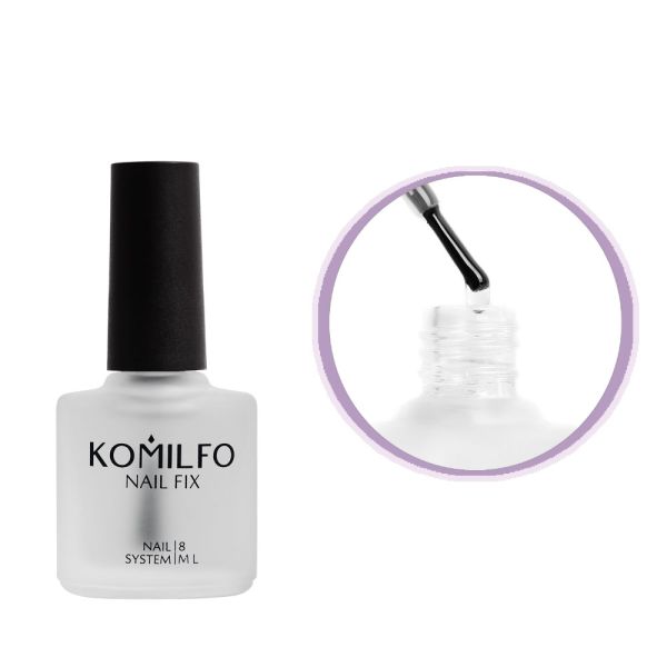 База для лака с выравнивающим эффектом Komilfo Nail Fix Evenness  8мл