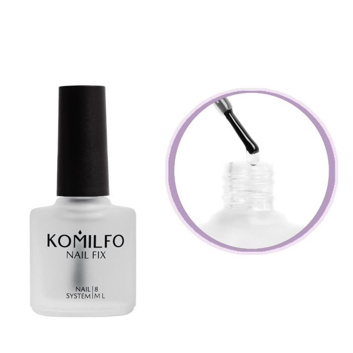 База для лаку з вирівнюючим ефектом Komilfo Nail Fix Evenness  8мл