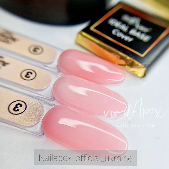 Nailapex IDEAL Base №3 Полупрозора френчева баз НейлАпекс