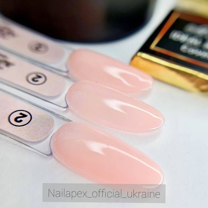Nailapex IDEAL Base №2 Полупрозора френчева база НейлАпекс