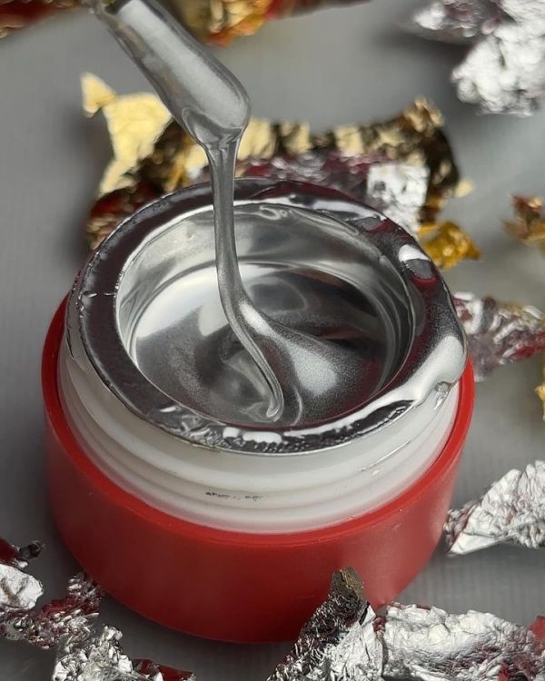 Гель Metal Roks  Silver срібло 5мл