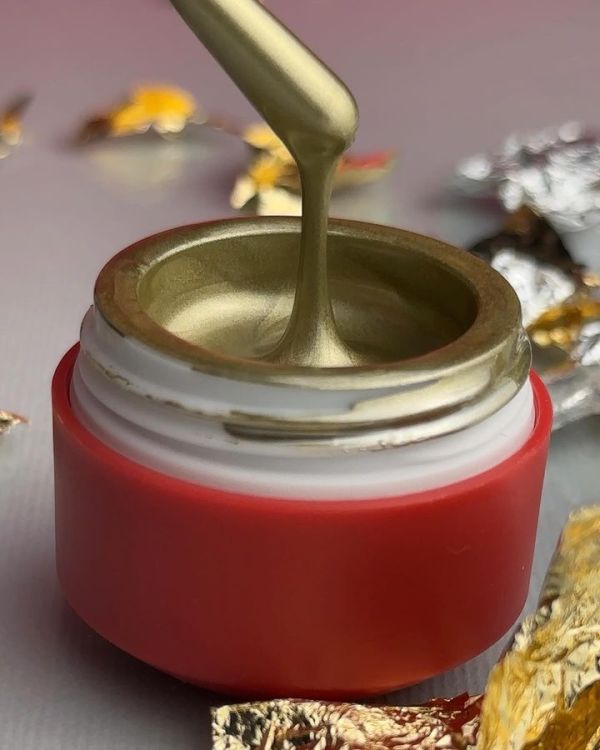 Гель Metal Roks Gold золото 5мл