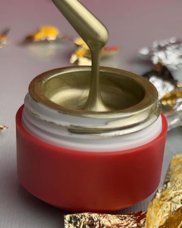 Гель Metal Roks Gold золото 5мл