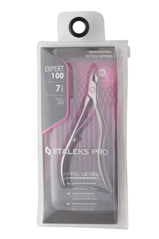 Кусачки для кутикулы Staleks Pro Expert NE-100-7, 7 мм