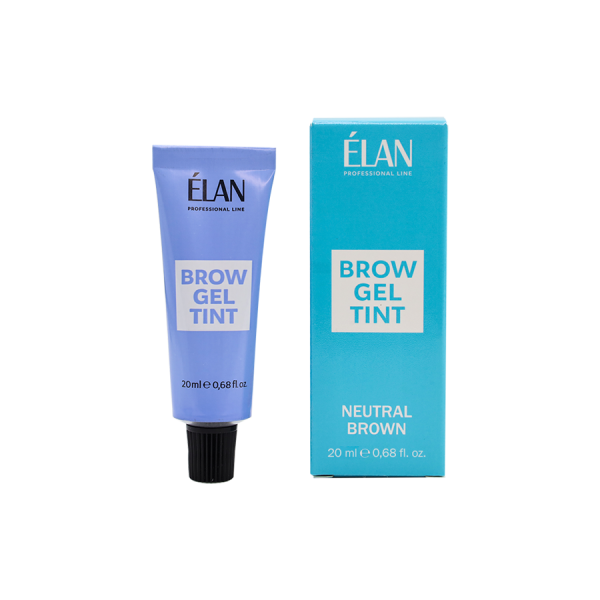 Гель-фарба для брів Elan Neutral brown 20мл