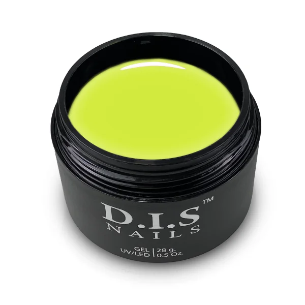 Гель  D.I.S Nails Hard Neon Yellow 28г