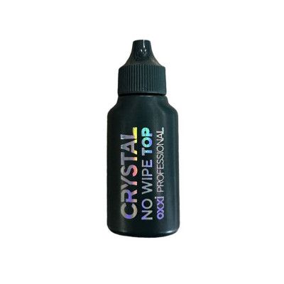 Топ для гель-лаку без липкого шару Oxxi Professional Top CRYSTAL no-wipe No UV, 30мл