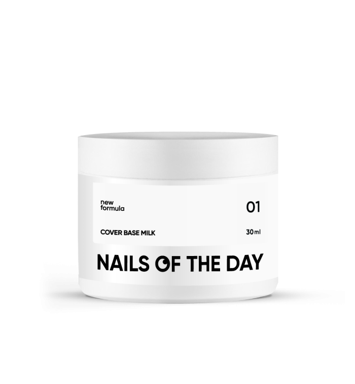 База Nailsoftheday Cover base milk 01 30мл