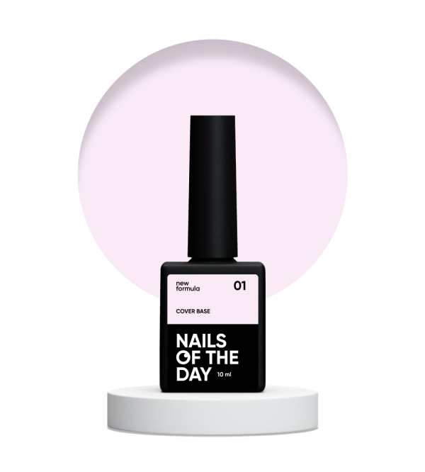 База Nailsoftheday Cover base nude 01 10мл