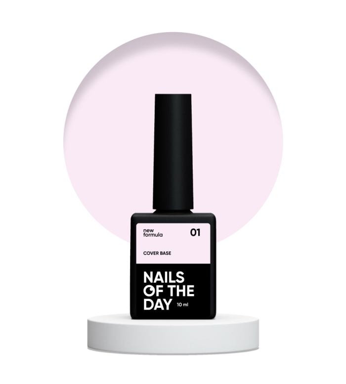 База Nailsoftheday Cover base nude 01 10мл