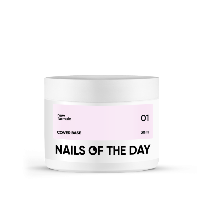 База Nailsoftheday Cover base nude 01 30мл