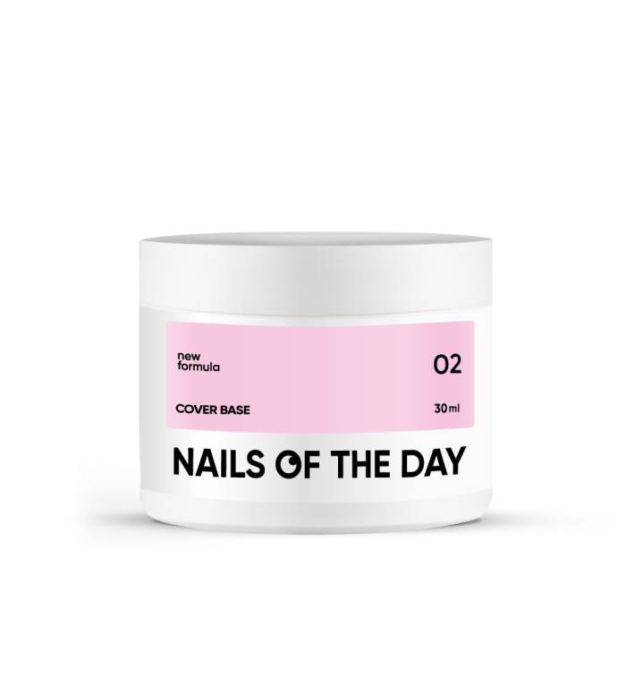 База Nailsoftheday Cover base nude 02 30мл