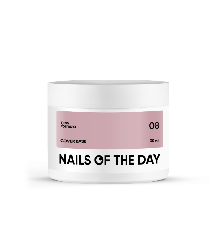 База Nailsoftheday Cover base nude 08 30мл